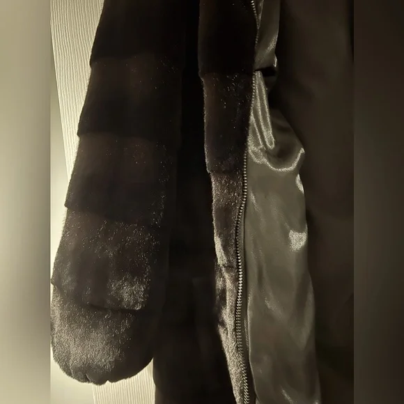 Dark brown women winter coat